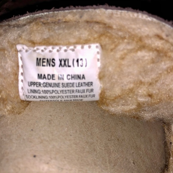 Chaps Mens Slippers Sz. 13 (XXL) - Picture 5 of 5